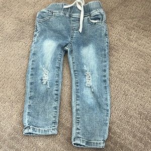 Little Bipsy distressed jeans